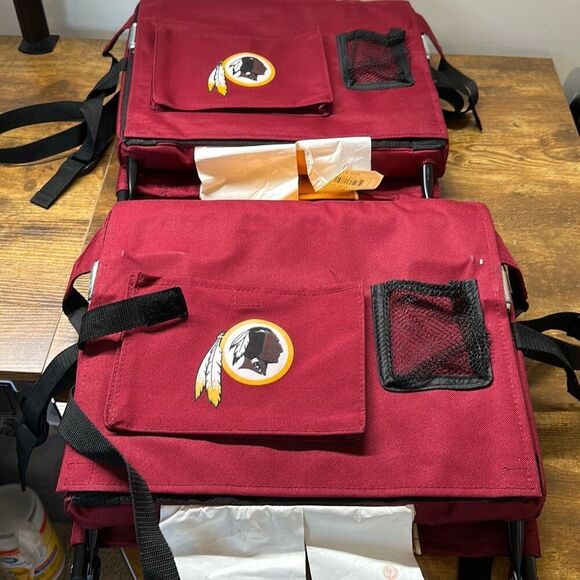 NFL Washington Redskins Folding Stadium Seat with Frame Bleacher NEW with tags - Picture 10 of 10